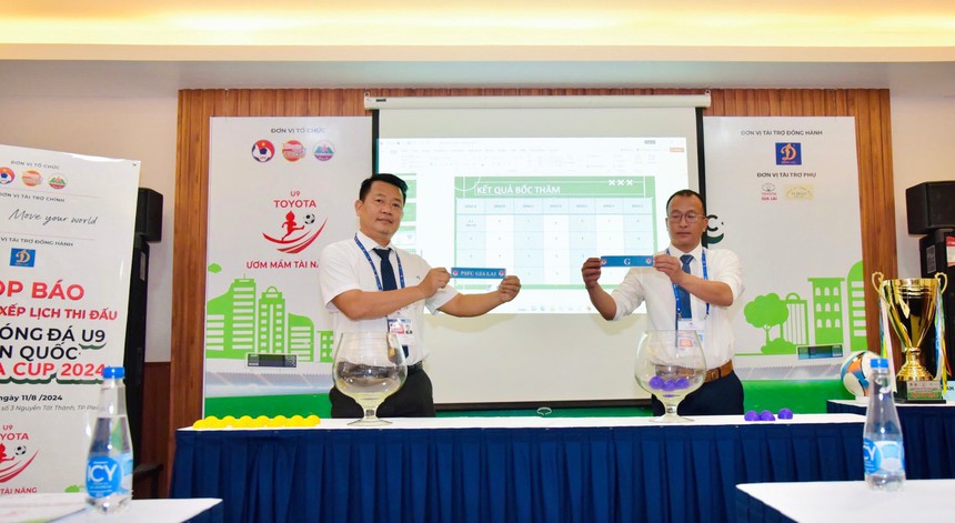 28 đội bóng tranh tài ở giải bóng đá U9 toàn quốc Toyota Cup 2024 - Ảnh 2. 28 đội bóng tranh tài ở giải bóng đá U9 toàn quốc Toyota Cup 2024 - Ảnh 2.
