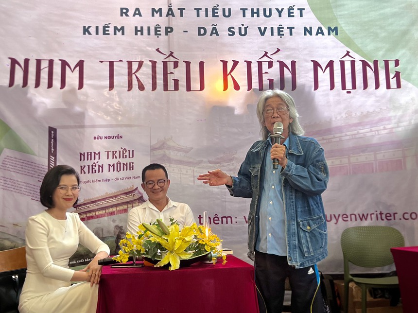 Nhà văn Bửu Nguyễn: "Tinh thần võ đạo Việt Nam là tôn vinh cái tốt và diệt ác" - Ảnh 3.