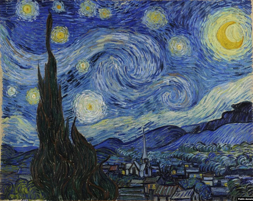 (Tin đăng thứ 7) Bức tranh "Đêm đầy sao" của Van Gogh được tái hiện thành công viên trên đồi Bosnia - Ảnh 6.