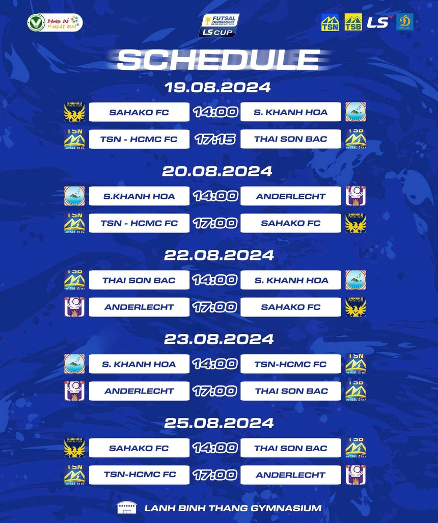 Thái Sơn Nam TP.HCM khởi đầu nhọc nhằn ở giải đấu có nhà vô địch Bỉ - Ảnh 3. Thái Sơn Nam TP.HCM khởi đầu nhọc nhằn ở giải đấu có nhà vô địch Bỉ - Ảnh 3.