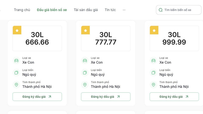 Đấu giá biển số xe "ngũ quý 8" đạt kỷ lục 15,2 tỷ đồng - Ảnh 1.