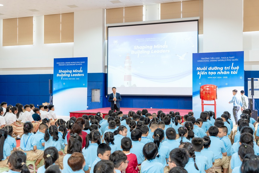 Vinschool khai trương 2 cụm trường mới tại Hưng Yên và Phú Quốc - Ảnh 7. Vinschool khai trương 2 cụm trường mới tại Hưng Yên và Phú Quốc - Ảnh 7.