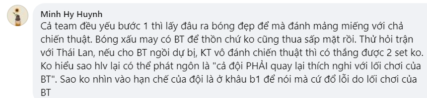 HLV Tuấn Kiệt phát ngôn liên quan tới Bích Tuyền gây tranh cãi dữ dội, bị cộng đồng bóng chuyền ‘ném đá’ tơi bời - Ảnh 3. HLV Tuấn Kiệt phát ngôn liên quan tới Bích Tuyền gây tranh cãi dữ dội, bị cộng đồng bóng chuyền ‘ném đá’ tơi bời - Ảnh 3.