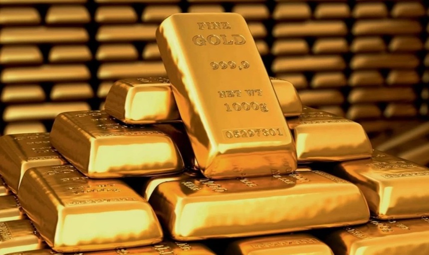 CHUYỂN ĐỘNG THỊ TRƯỜNG: Giá vàng thế giới áp sát mức cao kỷ lục - Ảnh 1. CHUYỂN ĐỘNG THỊ TRƯỜNG: Giá vàng thế giới áp sát mức cao kỷ lục - Ảnh 1.