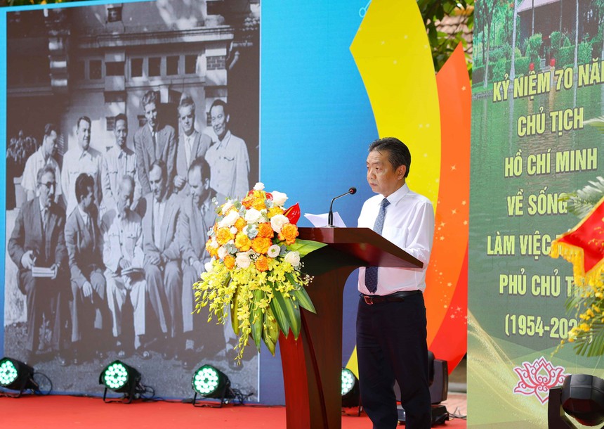 55 năm bảo tồn và phát huy giá trị Khu Di tích Chủ tịch Hồ Chí Minh tại Phủ Chủ tịch - Ảnh 1. 55 năm bảo tồn và phát huy giá trị Khu Di tích Chủ tịch Hồ Chí Minh tại Phủ Chủ tịch - Ảnh 1.