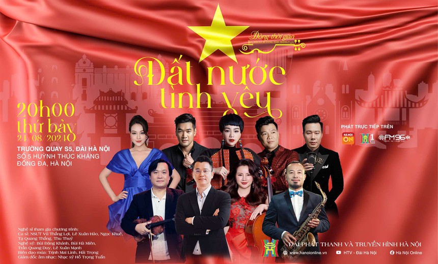 Dàn sao hội tụ trong chương trình "Dòng thời gian" của Đài Hà Nội - Ảnh 1.