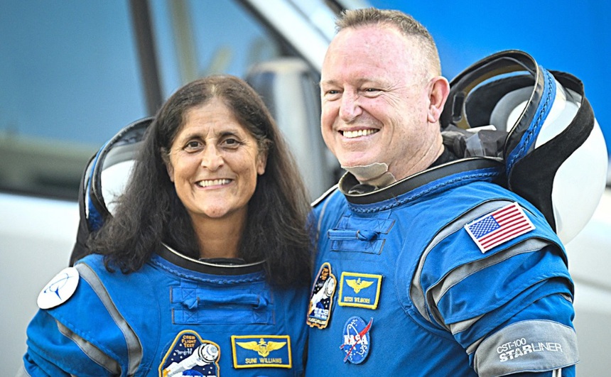 NASA hoãn đưa phi hành gia trở lại trái đất do sự cố tàu vũ trụ Boeing Starliner - Ảnh 1. NASA hoãn đưa phi hành gia trở lại trái đất do sự cố tàu vũ trụ Boeing Starliner - Ảnh 1.