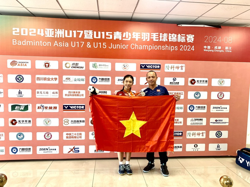 Tiếng vang của cầu lông Việt Nam ở giải trẻ châu Á - Ảnh 1. Tiếng vang của cầu lông Việt Nam ở giải trẻ châu Á - Ảnh 1.