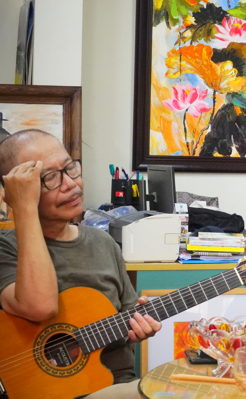 Nhà văn Trung Sỹ: "Nợ văn là cái nợ đời" - Ảnh 1. Nhà văn Trung Sỹ: "Nợ văn là cái nợ đời" - Ảnh 1.