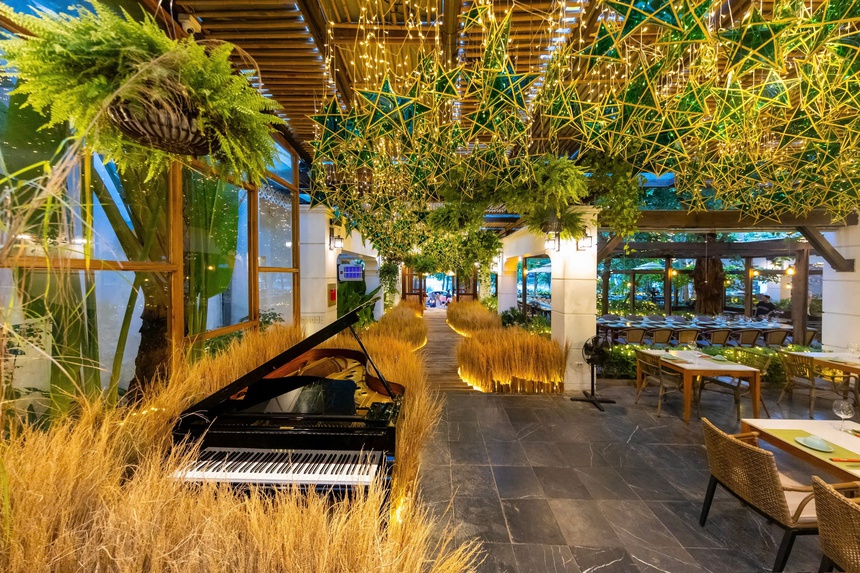 "Thu vàng trong vườn phố": Cánh đồng lúa chín đặc biệt ở giữa Hà Nội mùa Trung thu - Ảnh 3.