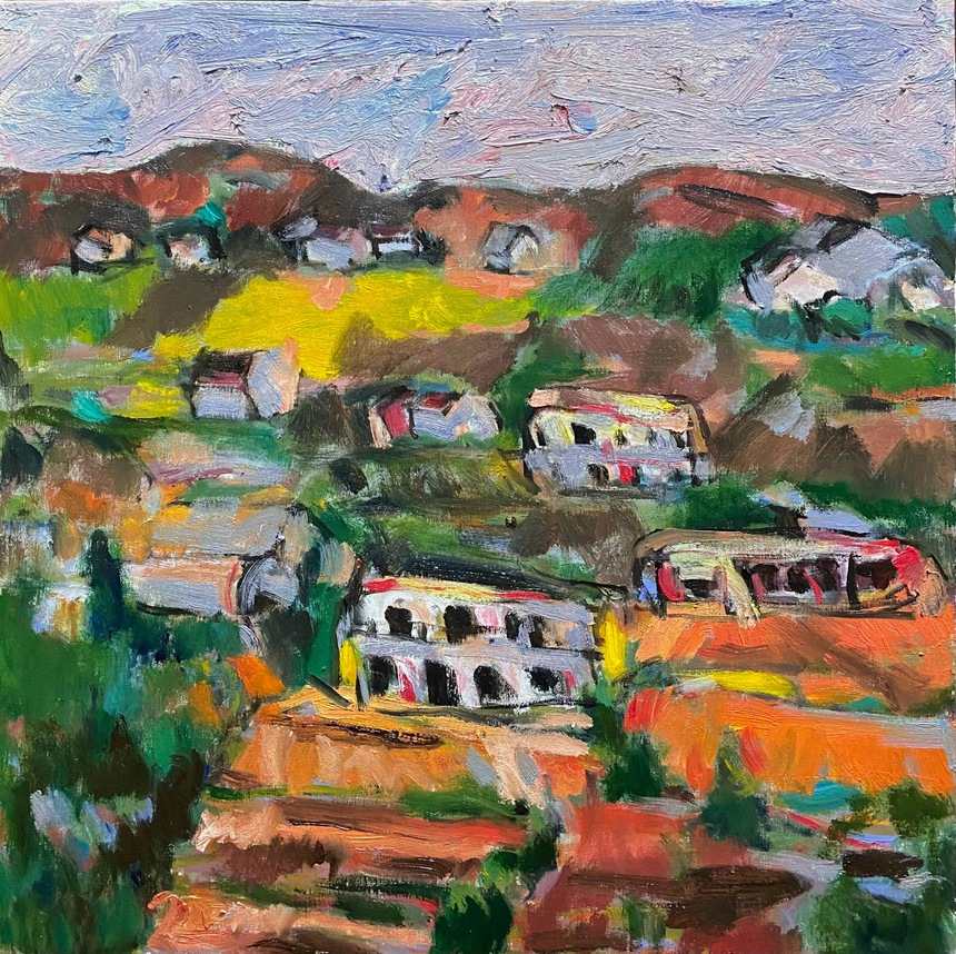 Triển lãm "Gặp gỡ 2024": Một đối thoại ấn tượng về chuyện vẽ của đôi bạn - Ảnh 4.