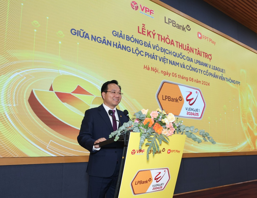 Ngân hàng Lộc Phát Việt Nam (LPBANK) trở thành nhà tài trợ chính Giải Bóng đá Vô địch Quốc gia LPBANK V.LEAGUE 1 – 2024/25 - Ảnh 2. Ngân hàng Lộc Phát Việt Nam (LPBANK) trở thành nhà tài trợ chính Giải Bóng đá Vô địch Quốc gia LPBANK V.LEAGUE 1 – 2024/25 - Ảnh 2.
