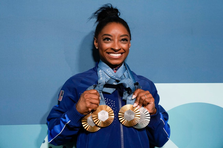 Simone Biles: Biểu tượng của sự hoàn hảo - Ảnh 1. Simone Biles: Biểu tượng của sự hoàn hảo - Ảnh 1.
