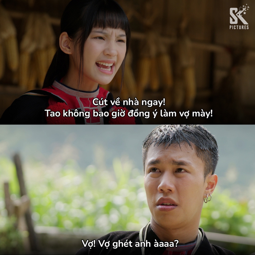 'Đi giữa trời rực rỡ': Khán giả bật cười trước các pha thể hiện tình cảm của Chải 'trẻ trâu' - Ảnh 2. 'Đi giữa trời rực rỡ': Khán giả bật cười trước các pha thể hiện tình cảm của Chải 'trẻ trâu' - Ảnh 2.