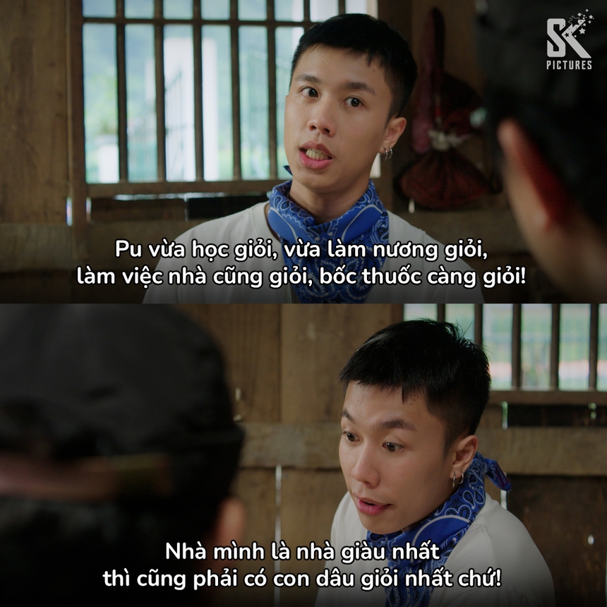 'Đi giữa trời rực rỡ': Khán giả bật cười trước các pha thể hiện tình cảm của Chải 'trẻ trâu' - Ảnh 4. 'Đi giữa trời rực rỡ': Khán giả bật cười trước các pha thể hiện tình cảm của Chải 'trẻ trâu' - Ảnh 4.