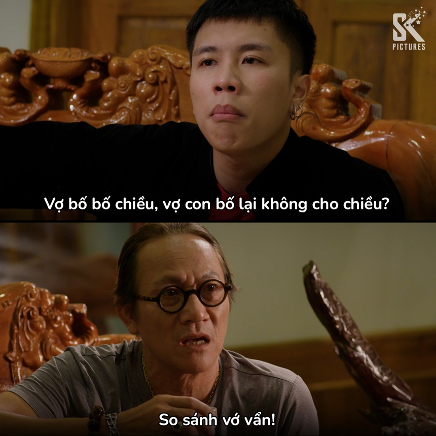 'Đi giữa trời rực rỡ': Khán giả bật cười trước các pha thể hiện tình cảm của Chải 'trẻ trâu' - Ảnh 5. 'Đi giữa trời rực rỡ': Khán giả bật cười trước các pha thể hiện tình cảm của Chải 'trẻ trâu' - Ảnh 5.