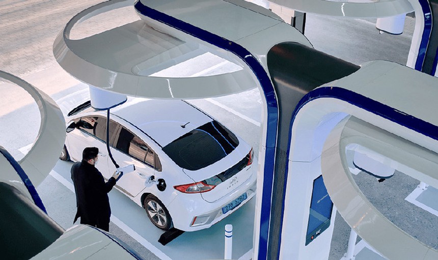 Hàn Quốc ứng dụng công nghệ mới ngăn ngừa cháy nổ xe điện - Ảnh 1. Hàn Quốc ứng dụng công nghệ mới ngăn ngừa cháy nổ xe điện - Ảnh 1.