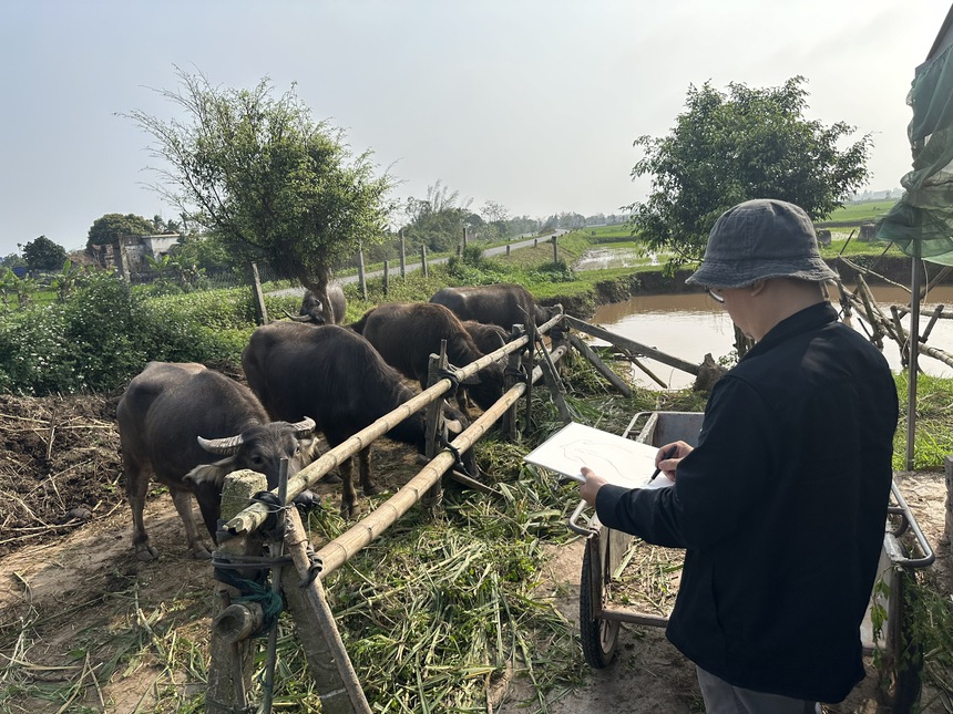 Dấu ấn hội họa Nguyễn Hồng Tuấn - Ảnh 7.