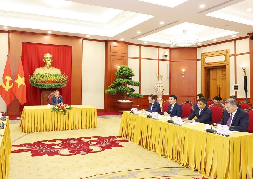 Tổng Bí thư, Chủ tịch nước Tô Lâm điện đàm với Tổng thống LB Nga Vladimir Putin - Ảnh 5.