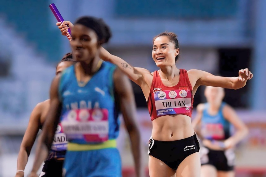 VĐV điền kinh Quách Thị Lan: Vấp ngã ở đâu, đứng dậy ở đó! - Ảnh 1. VĐV điền kinh Quách Thị Lan: Vấp ngã ở đâu, đứng dậy ở đó! - Ảnh 1.