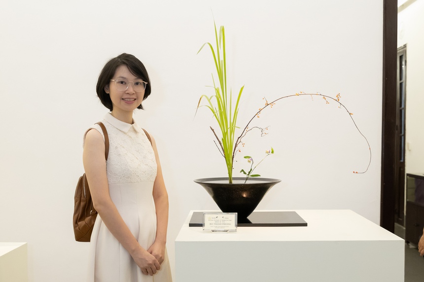 "Mạch lạc" và những thông điệp ý nghĩa từ Nghệ thuật cắm hoa Ikebana - Ảnh 8.