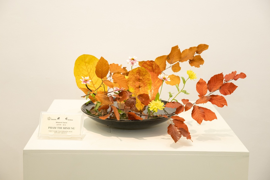 "Mạch lạc" và những thông điệp ý nghĩa từ Nghệ thuật cắm hoa Ikebana - Ảnh 16.