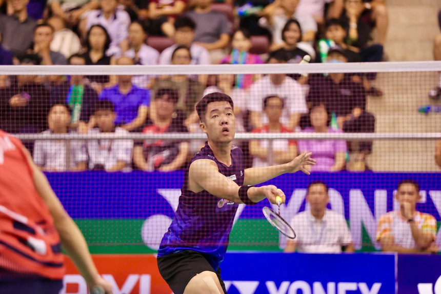 Thuỳ Linh đánh bại tay vợt Trung Quốc, cùng Đức Phát vào tứ kết Vietnam Open 2024 - Ảnh 2. Thuỳ Linh đánh bại tay vợt Trung Quốc, cùng Đức Phát vào tứ kết Vietnam Open 2024 - Ảnh 2.