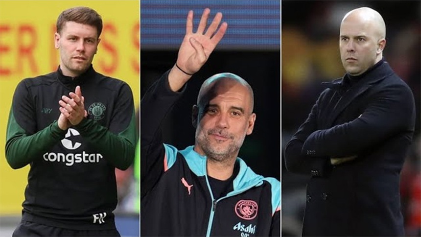 HLV Liverpool và Man City lỡ hẹn danh hiệu hay nhất tháng, bất ngờ với danh tính người chiến thắng - Ảnh 1. HLV Liverpool và Man City lỡ hẹn danh hiệu hay nhất tháng, bất ngờ với danh tính người chiến thắng - Ảnh 1.