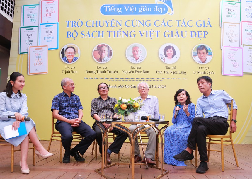 Sự thành công bất ngờ của "Tiếng Việt giàu đẹp" - Ảnh 1. Sự thành công bất ngờ của "Tiếng Việt giàu đẹp" - Ảnh 1.