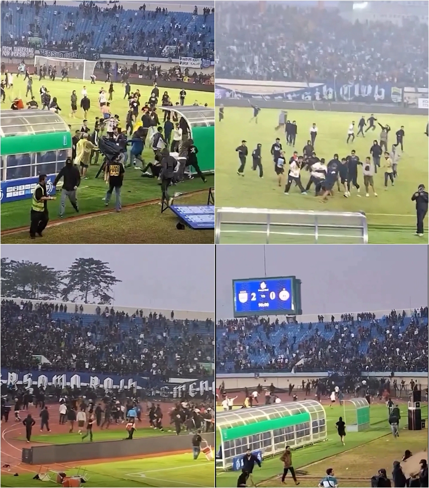 Cầu thủ Hà Lan bàng hoàng khi CĐV của Indonesia gây bạo loạn: ‘Tại sao chúng tôi không thể an toàn ngay trên SVĐ của mình?’ - Ảnh 1. Cầu thủ Hà Lan bàng hoàng khi CĐV của Indonesia gây bạo loạn: ‘Tại sao chúng tôi không thể an toàn ngay trên SVĐ của mình?’ - Ảnh 1.