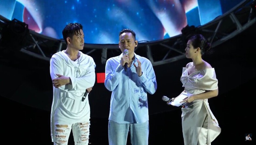 Nữ MC show của Tuấn Hưng - Duy Mạnh vừa lên tiếng xin lỗi là ai? - Ảnh 1. Nữ MC show của Tuấn Hưng - Duy Mạnh vừa lên tiếng xin lỗi là ai? - Ảnh 1.