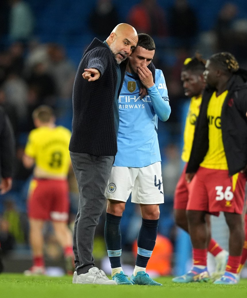 Man City thắng nhọc nhằn đội hạng 2, Pep Guardiola làm điều cực gắt với trò cưng - Ảnh 2. Man City thắng nhọc nhằn đội hạng 2, Pep Guardiola làm điều cực gắt với trò cưng - Ảnh 2.