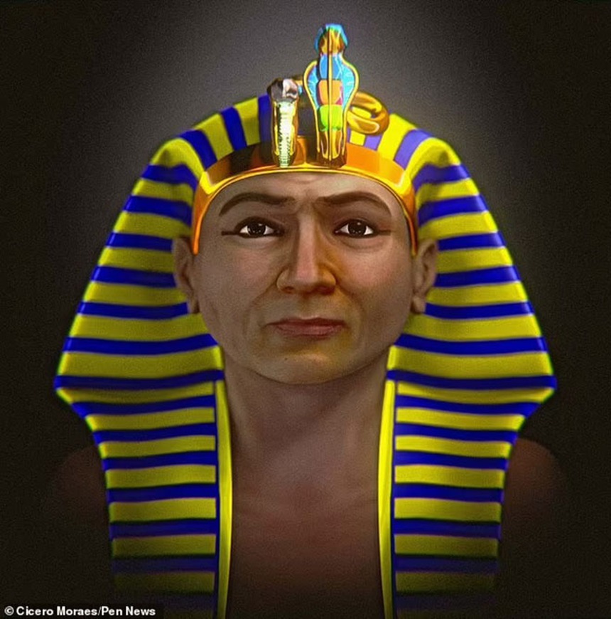 Tái tạo khuôn mặt Amenhotep I - Pharaoh Ai Cập 3.500 năm tuổi đã sáng lập "Thung lũng các vị Vua" - Ảnh 1. Tái tạo khuôn mặt Amenhotep I - Pharaoh Ai Cập 3.500 năm tuổi đã sáng lập "Thung lũng các vị Vua" - Ảnh 1.