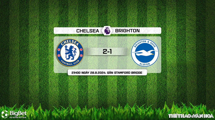 Nhận định, soi tỷ lệ Chelsea vs Brighton (21h00, 28/9), vòng 6 Ngoại hạng Anh - Ảnh 7. Nhận định, soi tỷ lệ Chelsea vs Brighton (21h00, 28/9), vòng 6 Ngoại hạng Anh - Ảnh 7.