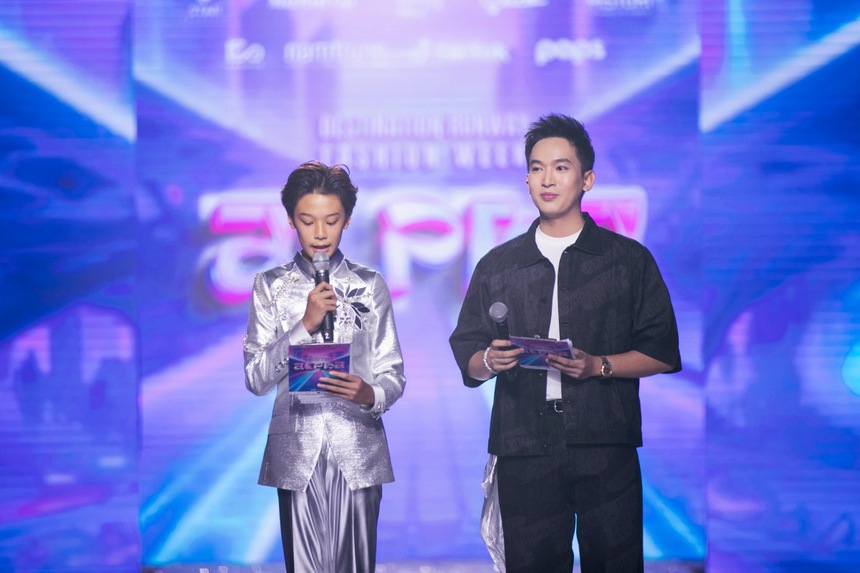 Tuấn Kiệt - Chàng MC nhí đa tài cùng MC Phan Trung Hậu dẫn dắt khán giả khám phá thế giới thời trang "Alpha" - Ảnh 1.