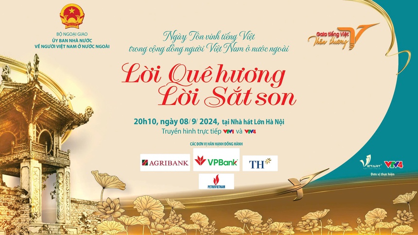 Gala Tiếng Việt thân thương 2024 "Lời quê hương - Lời sắt son" - Ảnh 1.