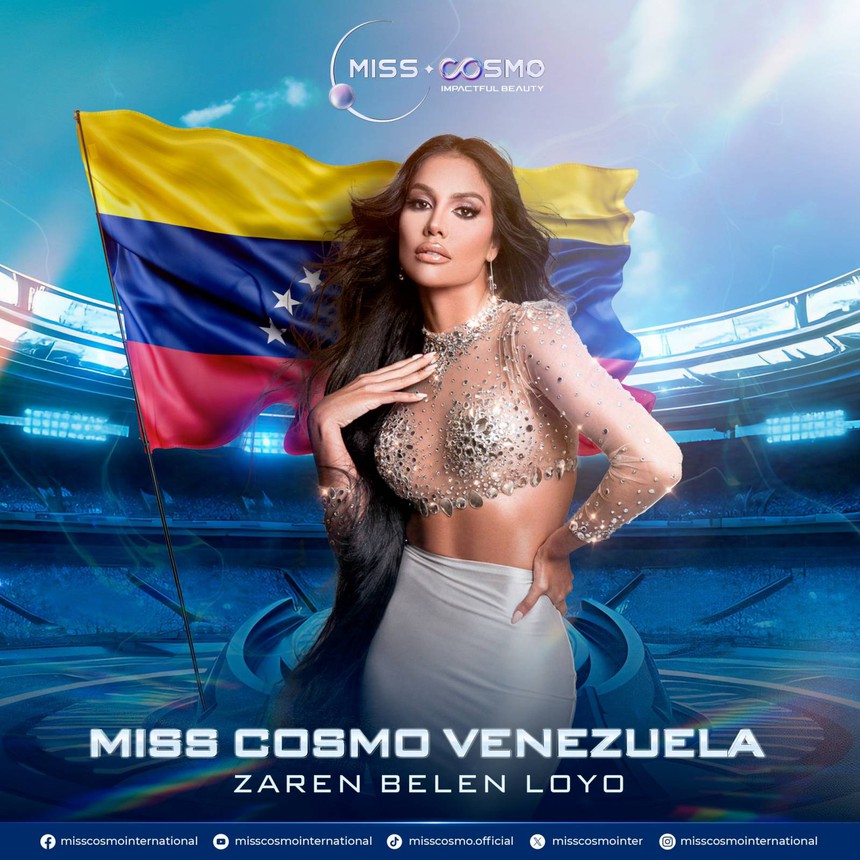 Venezuela cử thí sinh mạnh tham dự Miss Cosmo 2024 - Ảnh 5.