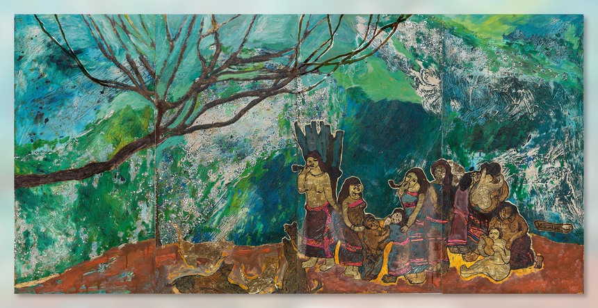 Nữ họa sĩ Huế thổn thức Tây Nguyên - Ảnh 2. Nữ họa sĩ Huế thổn thức Tây Nguyên - Ảnh 2.