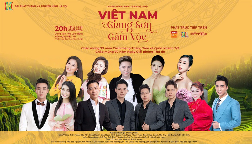 Chương trình nghệ thuật chính luận "Việt Nam giang sơn gấm vóc" - Ảnh 1.