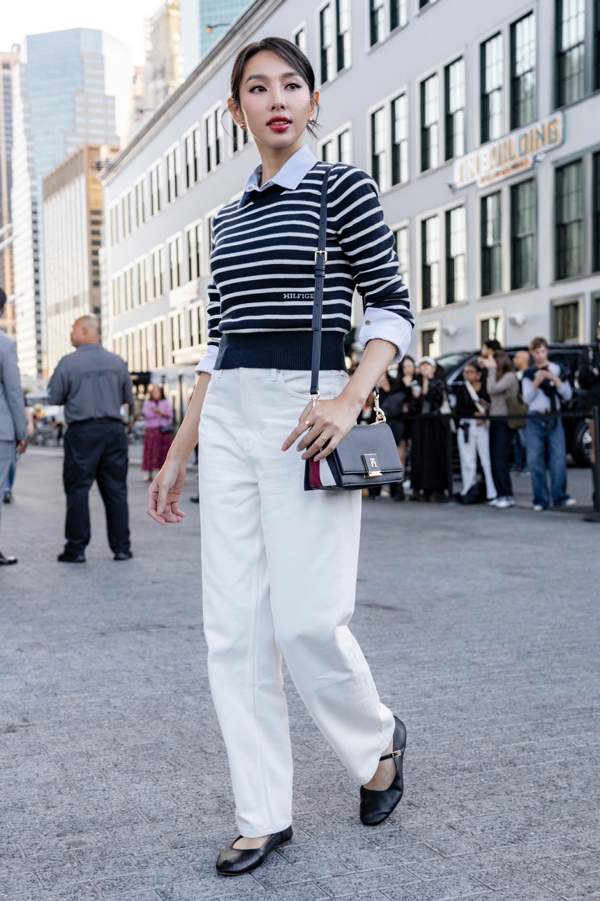 Hoa hậu Thuỳ Tiên tham dự New York Fashion Week - Ảnh 1. Hoa hậu Thuỳ Tiên tham dự New York Fashion Week - Ảnh 1.