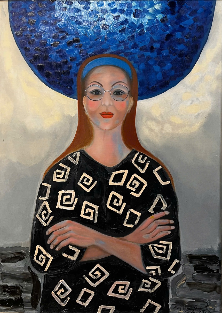 Họa sĩ Maj Trang Olson: Nhớ Bùi Xuân Phái mà họa nét phố - Ảnh 7.