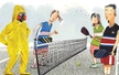 Trời mưa ngập vẫn chơi pickleball sẽ rất nguy hiểm