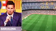 Fan Barcelona hô tên Messi tại Camp Nou, muốn siêu sao trở lại giữa thời điểm nhạy cảm