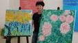Món quà đặc biệt của họa sĩ Xèo Chu tặng tác giả nhí đoạt Giải thưởng Dế Mèn 2023