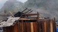 Sơn La: Mưa đá, gió lốc, sét gây thiệt hại về nhà ở, tài sản tại xã Chiềng Khay