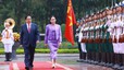 Thủ tướng Phạm Minh Chính chủ trì lễ đón Thủ tướng Thái Lan Paetongtarn Shinawatra