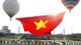 Lễ chào cờ và bay Đại kỳ Tổ quốc trên không gian Quảng trường Hồ Chí Minh