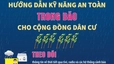 Hướng dẫn kỹ năng an toàn TRONG bão cho cộng đồng dân cư