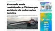 Venezuela gửi lời chia buồn đến Việt Nam sau vụ chìm tàu ở vịnh Hạ Long
