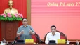Thủ tướng chủ trì làm việc với Ban Thường vụ Tỉnh uỷ Quảng Trị